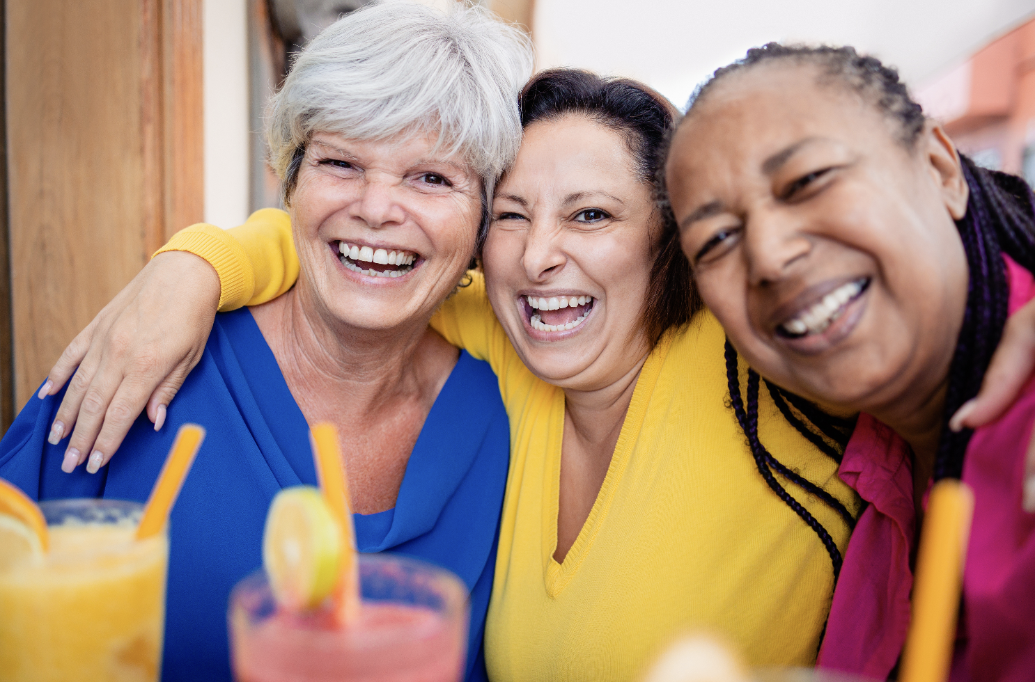 Residents enjoying an activity